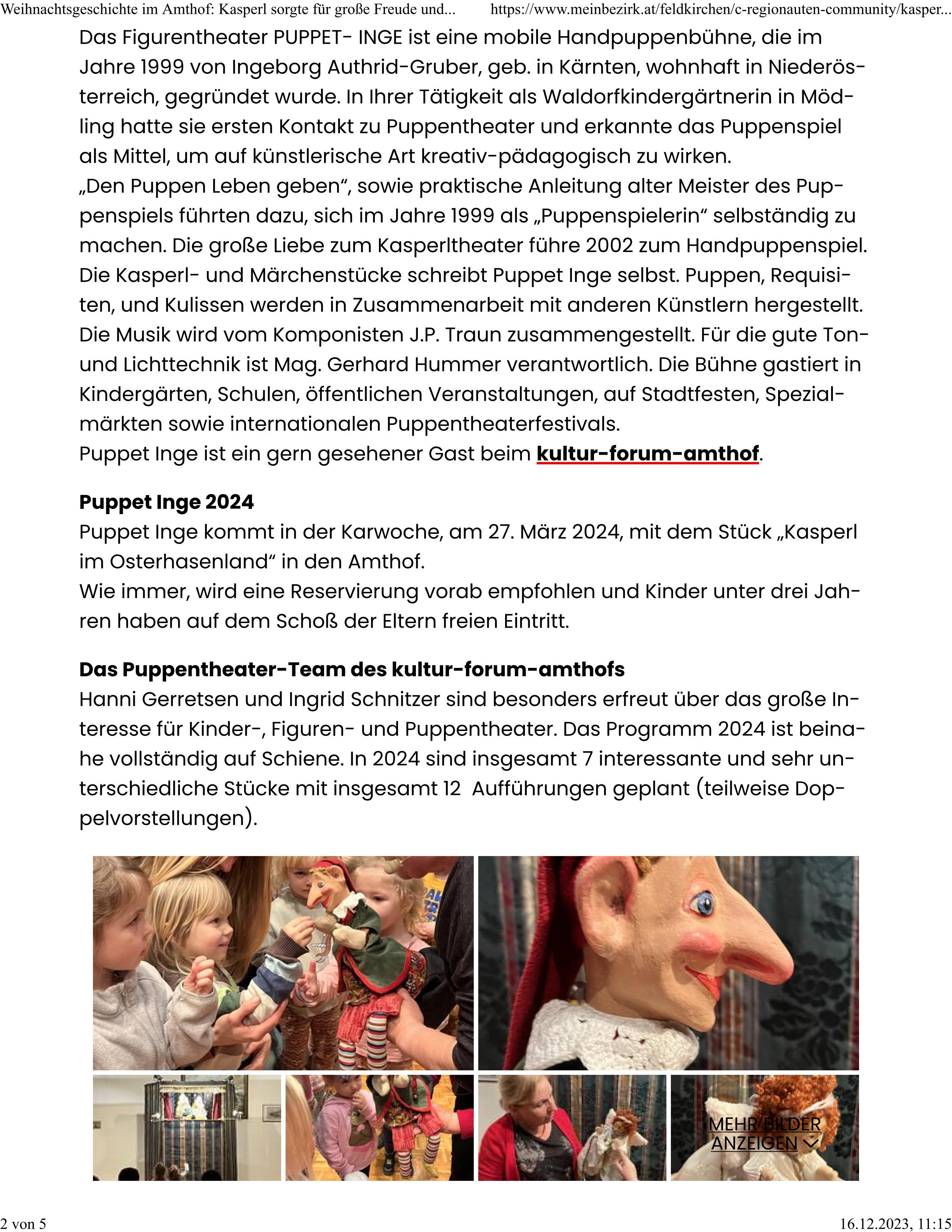 20231214 Puppet Inge Weihnachtsgeschichte im Amthof 02